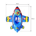 thumbnail image 3 of Anillo de natación Anillo de natación inflable para niños, lindo avión, piscina, flotador, anillo de natación, juguetes flotantes de PVC para niños y niñas Tomshoo Anillo de natación, 3 of 7