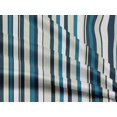 thumbnail image 5 of oneOone Rayon Dark Teal Green Fabric Stripes Quilting Supplies Print Sewing Fabric By The Yard 56 Inch Wide, 5 of 8
