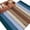 Blue, variant on Sage Green Large Area Rugs for Bedroom Living Room, Soft Non Slip Carpet Bedside Rug, Farmhouse Wood Grain Vintage Brown Striped Round Floor Cover Kitchen Accent Rug 8' for Dining Room/Office
