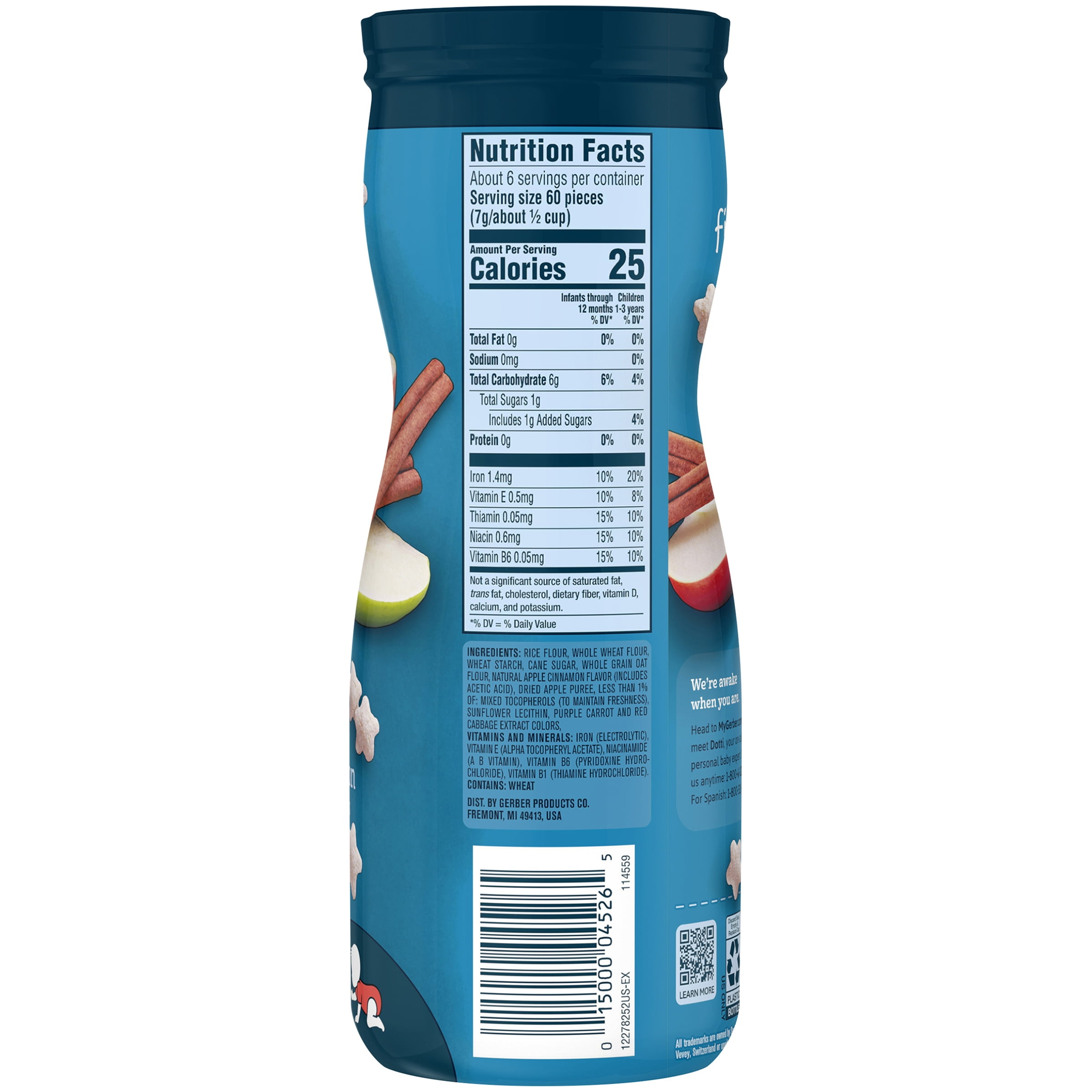 apple cinnamon gerber puffs