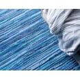 thumbnail image 6 of Unique Loom Striped Chindi Cotton Rug, 6 of 9
