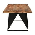 thumbnail image 5 of Taran Designs Darcy 6-piece Live Edge Wood Dining Set in Brown, 5 of 17