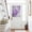 Purple, variant on Blue Morocco Door Curtains for Door Window, French Sidelight Front Back Door Curtains With Tieback, Vintage Graffiti Paint Art Boho Dappled Kitchen Rod Pocket Drapes Panel, 54"x40"