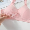 thumbnail image 4 of LLYWEY Nursing Bras - Maternity Bras for Breastfeeding - Open Front Snap Pregnancy Nursing Bralette, 4 of 7