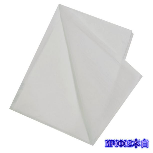 KAKOWELY 100 piezas de papel de seda para envolver regalos, material para manualidades con flores, papel de seda para envolver, papeles de embalaje ultrafinos de 50 x 35 cm