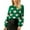 Z-Green, variant on KDFJPTH Women Solid Color Long Sleeve Cowl Neck Pullover Sweater