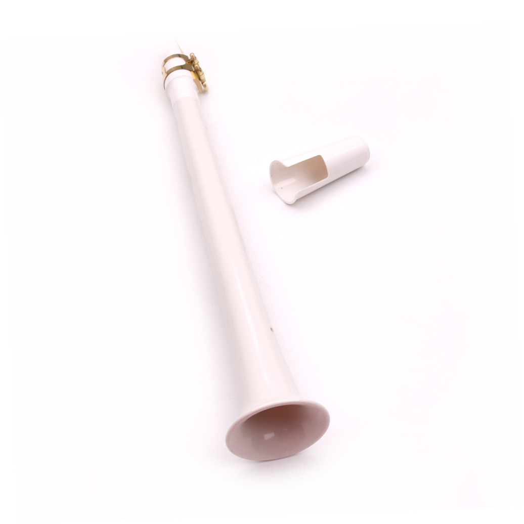 LOLIPPYY Little Saxophone White Portable Pocket Woodwind Instrument for Spiritual Music