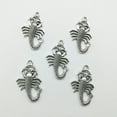 thumbnail image 2 of U8MO 20/45pcs scorpion antique silver charms pendants jewelry DIY finding 29*28mm-20pcs, 2 of 9
