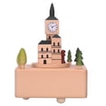 thumbnail image 4 of Caja de música Big Ben, caja de música Big Ben de haya, artesanía de madera muy versátil, 4 of 8