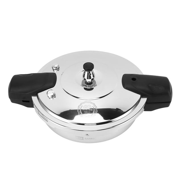 Autocuiseur en Acier Inoxydable 304 de 6,3 Pintes, Résistant aux Hautes Températures, Résistant à l'Usure, Cuisson Rapide, Chauffage Uniforme, Détection Automatique de la Pression, Conception de Sécurité, Compatible avec Divers