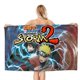 thumbnail image 1 of NARUTO Toalla de playa de secado rápido con diseño temático, regalo para mujeres y niñas, ideal para cumpleaños, fans, amantes de la música, uso en la playa o al aire libre, 78 × 150 cm, 1 of 6