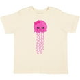 thumbnail image 3 of Inktastic Cute Jellyfish, Little Jellyfish, Pink Jellyfish Girls Toddler T-Shirt, 3 of 5