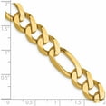 thumbnail image 5 of 14K Yellow Gold Jbsp's 10mm Flat Figaro Chain (22 X 10) Made In South Africa 1299-22, 5 of 5