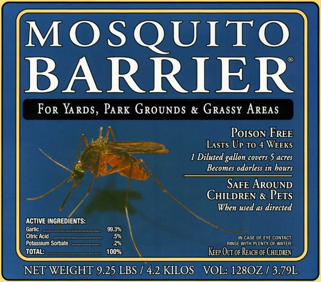 Buy Mosquito Barrier Liquid Mosquito Repellent, 1 Gallon Online at