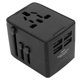 thumbnail image 1 of Adaptador de viaje, adaptador de viaje universal 4 Adaptador de corriente internacional Adaptador de corriente de viaje Calidad inigualable, 1 of 9