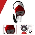 thumbnail image 4 of Technical Pro Lightweight Portable White and Red Megaphone Bullhorn 300M Range with Strap, Siren, and Volume Control, Compact Design, 20 Watts Good for Trainers, Soccer, Football, Baseball, Coaches, Kids, Teachers, 4 of 5