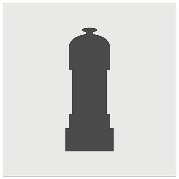Pepper Grinder Solid DIY Cookie Wall Craft Stencil - 9.0 Inch