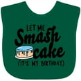 thumbnail image 3 of Inktastic Let Me Smash Cake Its My Birthday Boys Baby Bib, 3 of 4