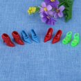 thumbnail image 3 of 12 pares de sandalias de zapatos de tacón alto para muñecas de moda para niñas al azar Sywqhk libre de BPA, 3 of 7