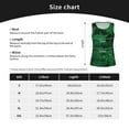 thumbnail image 5 of Daiia Green Leave Fern Printed Womens Workout Tops for Women Quick-dry Tank Tops Mesh Yoga Shirts Athletic Running Tank Tops Sleeveless Gym Clothes-X-Large, 5 of 7