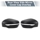 thumbnail image 2 of Cubierta de espejo lateral del conductor y pasajero de Unique Bargains para Nissan Navara NP300 par negro mate, 2 of 7