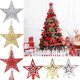 thumbnail image 2 of Adorno de árbol de Navidad para el hogar, adorno de estrella con purpurina dorada, decoración de Año Nuevo, 2023, 2024, 2 of 4