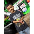 thumbnail image 7 of Monster Jam Little Boys' Short Sleeve Tee Grave Digger Kid Black, 7 of 7
