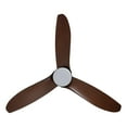 thumbnail image 3 of Eglo 235145-5612A Arlington 56" 3 Blade Indoor Led Ceiling Fan - Bronze, 3 of 4