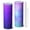 White, variant on 20oz Stainless Steel Skinny Tumbler with Telescopic Straw, Vacuum Insulated Slim Travel Cup, 360° Full Wrap Printed, Colorful Aurora Print