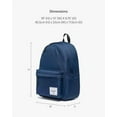 thumbnail image 2 of 11380-00007 HERSCHEL CLASSIC XL BACKPACK NAVY One Size, 2 of 5