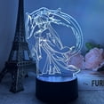thumbnail image 1 of Luz nocturna LED 3D Plants vs Zombies Klees que cambia de color, 1 of 1