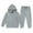 Grey, variant on Gyexs Toddler Kids Girls Clothes Size 6-7 Years Casual Hooded Hoodie Sets, 2pcs Tracksuit Sets (Black, 6-7 Years)