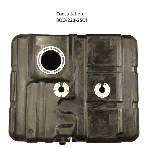 New 55 gallon rear Fuel/Gas tank for 2010 2011 2012 2013 Ford E350 E450 Super Duty Van
