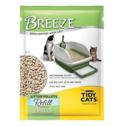 - Cats Breeze Cat Litter Pellets, Refill 3.5 lb, Litter System and Cat Pads also sold separately. By Tidy