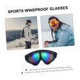 thumbnail image 3 of Protective Winter Windproof Dustproof Outdoor Sports Snowboard Moto Cycling Eyewear Glasses Ski Goggles (Gray flake), 3 of 7