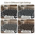 thumbnail image 7 of ODIKA 9'x12' Washable Area Rug Low Pile, Flatwoven, Table Interlocking Pvc Motif Structured Contemporary Dining Under for Great Room, Indoor Concept, Large Living, 7 of 7