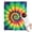 Rainbow Tie Dye, variant on Rainbow Tie Dye Mandala Pattern Blanket,Comfortable Soft Flannel Throw Blanket,All Season,Warm Lightweight Blankets for Sofa Bed Couch Living Room Chair,30"x40"