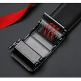 Men's Belts,Leather Belt for Men Automatic Ratchet Buckle Slide Dress