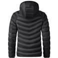 thumbnail image 3 of Mens Winter Coat Men's Winter Thickened Casual Blazerss Winter Warm Cotton Hooded Coat, 3 of 7
