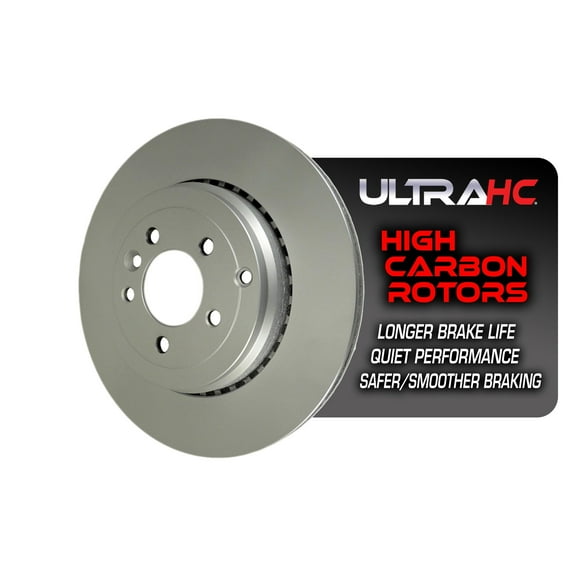 UltraHC Coated High Carbon Brake Rotor, Rear UR003501, Land Rover Range Rover Sport 2013-2010