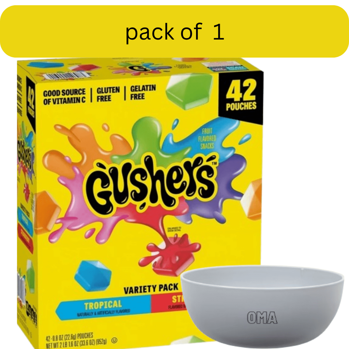 Gushers Flavor Mixers Fruit Flavored Snacks 8 Count - Walmart.com