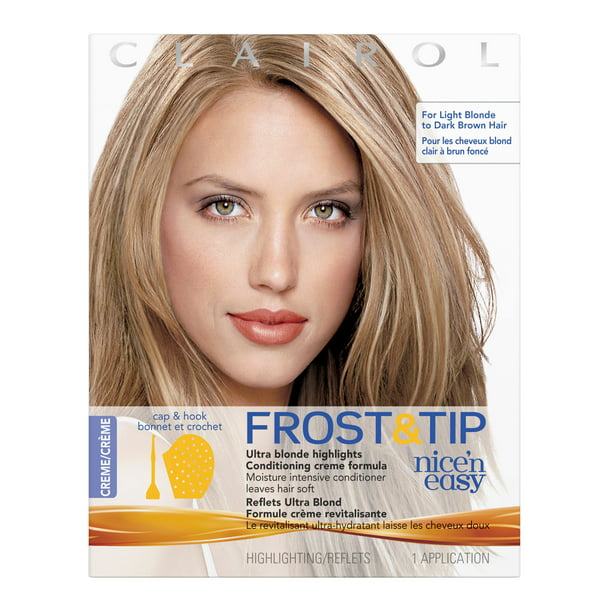 Clairol nice 'n easy frost & tip hair highlights creme kit 