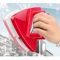 thumbnail image 1 of Fcare Outside Magnetic Window Cleaner, Double-Sided Window Brush Glass Wiper Cleaning Tools, Adjustable for high Rise Window Cleaning Windows Thickness 0.3"-1.2" (red), 1 of 4