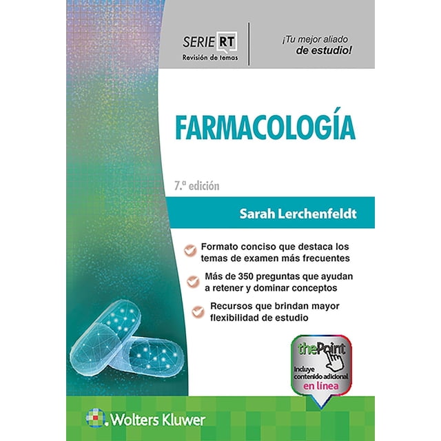 SERIE REVISION DE TEMAS WOLTERS KLUWER FARMACOLOGÍA Pasta Blanda
