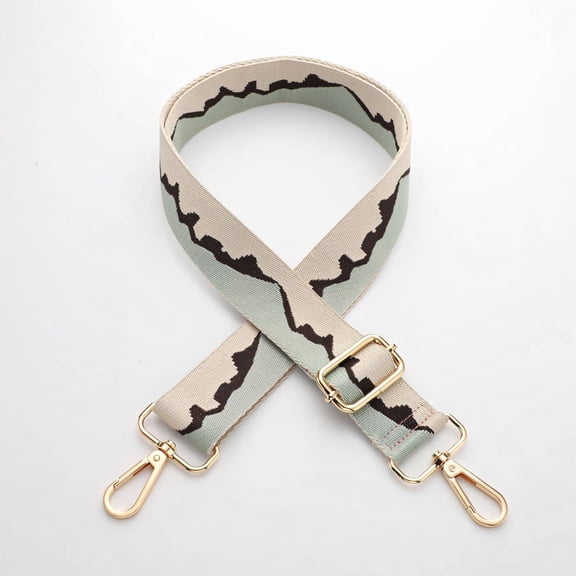 GASTROPOD Straps Adjustable Polyester Bag Strap Gold Hardware Replacement Shoulder Strap Purse Straps 3.8x75-145cm,Multicolor1