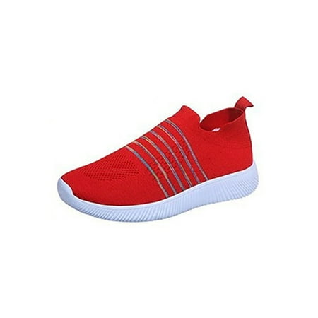 

Kesitin Women Comfort Sock Shoes Slip On Running Walking Fashion Sneakers