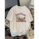 thumbnail image 1 of Summer Casual Loose Fit Crew Neck Short Sleeve Drop Shoulder Print Cotton Pullovers for Adult, Casual Sporty Tee, Summer Gifts, 1 of 8