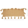 thumbnail image 4 of Yellow Tasseled Lumbar Pillow, 4 of 9