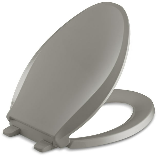 Kohler K4636 Cachet Q3 Elongated ClosedFront Toilet Seat Cashmere