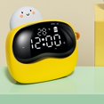 thumbnail image 2 of Despertador Reloj despertador para niños, reloj electrónico creativo para niños de dibujos animados Reloj despertador pequeño Luz de despertador Fanmusic Despertador, 2 of 7